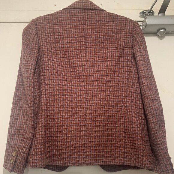 VINTAGE CELINE PARIS WOOL PLAID JACKETS SIZE 38 - Picture 3 of 11
